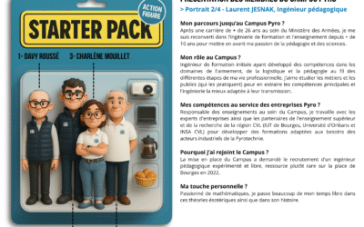 Nouvelle presentation membre de l&rsquo;équipe du Campus Pyro