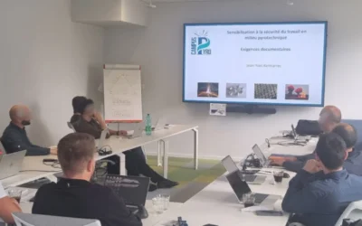 Retour sur la formation : sensibilisation à la sécurité du travail en milieu pyrotechnique